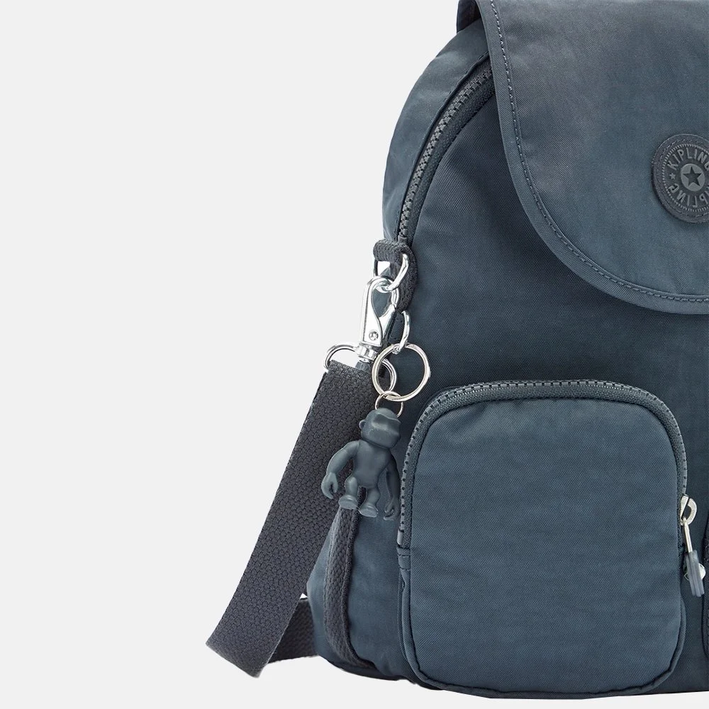 Kipling Firefly Up rugzak blue bleu bij Duifhuizen